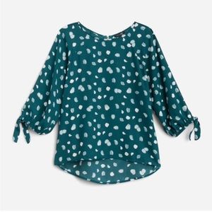Papermoon Larie Tie Sleeve Blouse